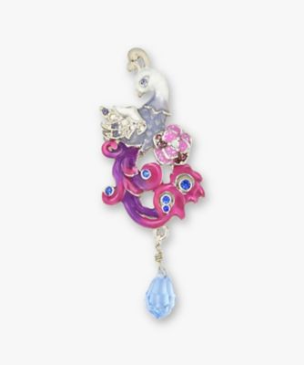＜ANNA SUI (Women)＞フェニックス　モチーフ　イヤーカフ　※シングル　ＳＡＭＥ１５２６Ｈ　ＸＸ