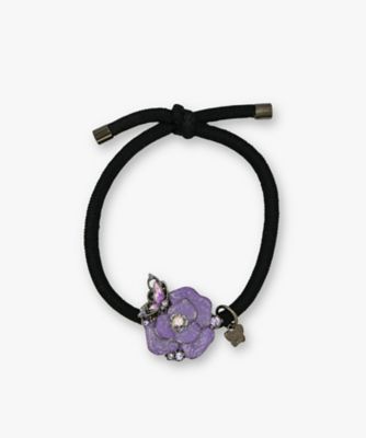 蝶 薔薇モチーフ ヘアゴム SAMH0372 XV | ANNA SUI (Women
