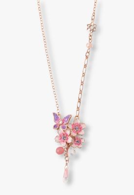 蝶　桜モチーフ　ネックレス　ＳＡＭＮ１９２０５５ＸＰ