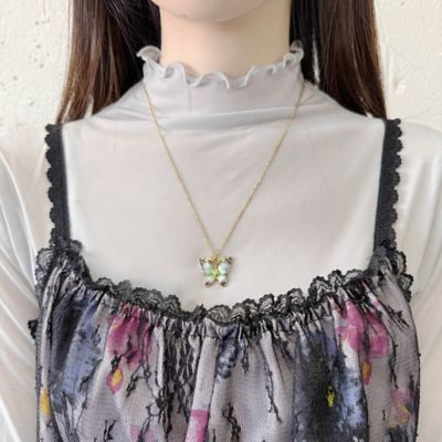蝶モチーフ ネックレス SAMN201150XB | ANNA SUI