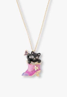 ＜ANNA SUI (Women)＞黒猫モチーフ　ネックレス　ＳＡＭＮ２０１４５５ＸＤ