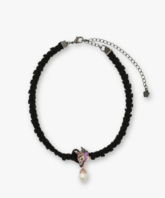 ＜ANNA SUI (Women)＞ブラックスワンモチーフ　チョーカーネックレス　ＳＡＭＮ２０３９３０ＸＤ