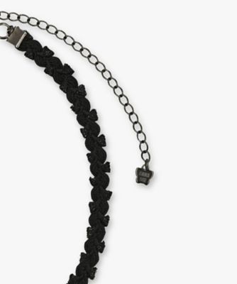 ブラックスワンモチーフ チョーカーネックレス