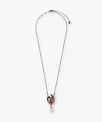 ＜ANNA SUI (Women)＞ブラックスワンモチーフ　ネックレス　ＳＡＭＮ２０４０６５ＸＤ