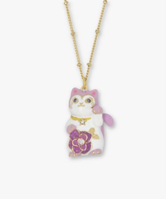 招き猫モチーフ ネックレス SAMN204955XW | ANNA SUI