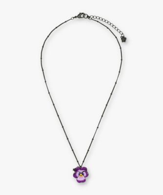 ビオラモチーフ ネックレス SAMN205840 XV | ANNA SUI