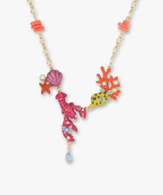 海の生き物モチーフ ネックレス SAMN206240XX | ANNA SUI