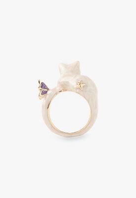 白猫モチーフ リング SAMR0780 XW | ANNA SUI (Women)/アナ 