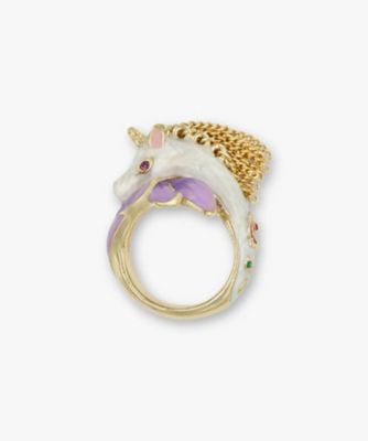 ＜ANNA SUI (Women)＞ユニコーンモチーフ　リング　ＳＡＭＲ０７８７　ＸＷ