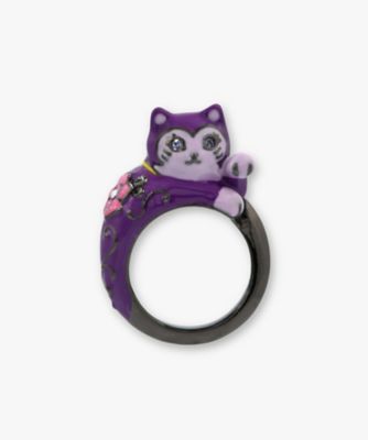 招き猫モチーフ リング SAMR0790L XV | ANNA SUI (Women