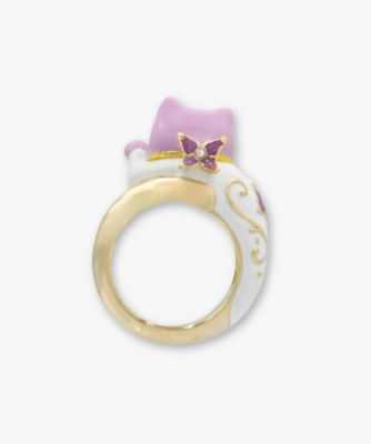 招き猫モチーフ リング SAMR0790L XW | ANNA SUI (Women