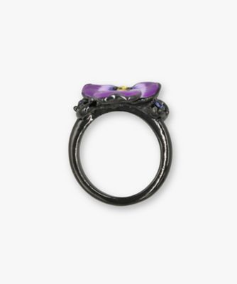 ビオラモチーフ リング SAMR0792 XV | ANNA SUI (Women