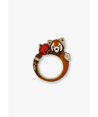 美品 ANNA SUI 皇帝ペンギン 赤ちゃん 指輪 リング 動物 モチーフ レッサーパンダモチーフ リング SAMR0798 | ANNA SUI (Women