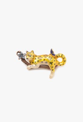 ＜ANNA SUI (Women)＞ひょうモチーフ　ブローチ　ＳＡＭＶ０４３９　ＸＹ
