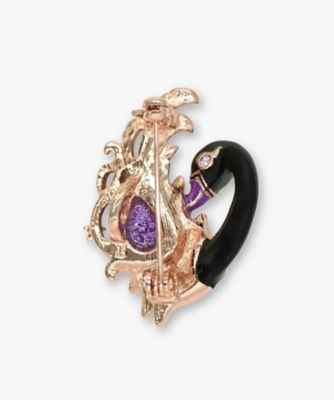 ブラックスワンモチーフ ブローチ SAMV0446 XD | ANNA SUI