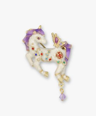 ＜ANNA SUI (Women)＞ユニコーンモチーフ　ブローチ　ＳＡＭＶ０４４７　ＸＷ