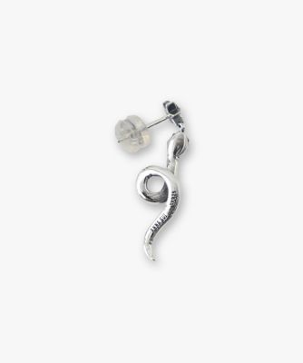 シルバー　スネークモチーフピアス　ＳＡＵＡ０２３５　ＡＭ