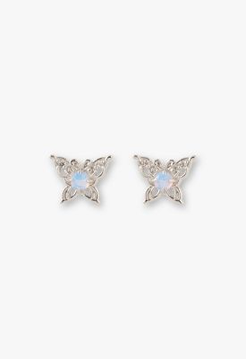 ＜ANNA SUI (Women)＞オパール蝶モチーフピアス