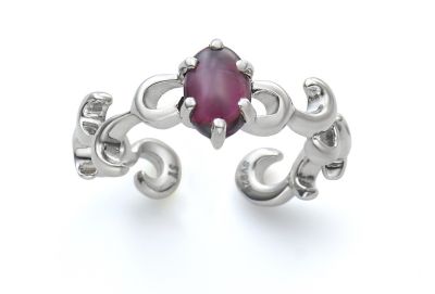 ＜ANNA SUI (Women)＞アラベスク＆ガーネットイヤーカフ　ＳＡＵＥ０２３１Ｈ　ＧＮ