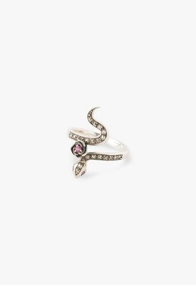 ANNASUI　アナスイ　シルバー925 ペリドット スネークモチーフリング Amazon | [アナ スイ] シルバー925 ペリドット スネークモチーフ
