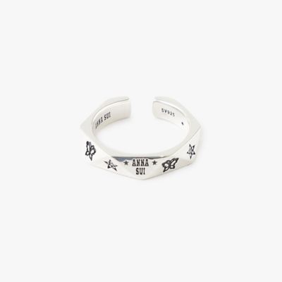 ＜ANNA SUI (Women)＞ファセットリング　イヤーカフ　※シングル　ＳＡＵＲ０２１１　ＸＶ