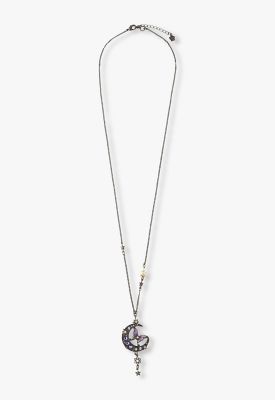 ＜ANNA SUI (Women)＞月　蝶モチーフ　ネックレス　ＳＡＸＮ０４８９６５ＸＶ