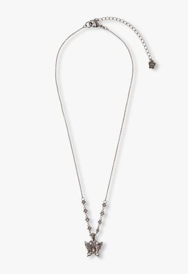 蝶　薔薇モチーフ　２点セットネックレス　ＳＡＸＮ０４９３３３ＸＶ