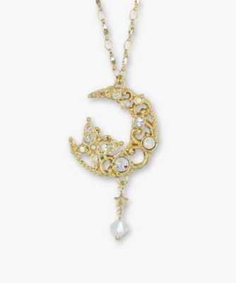 蝶 三日月モチーフ ネックレス SAXN049760XP | ANNA SUI