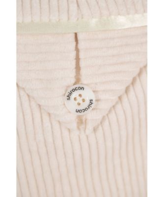 yori チャンキーコーデュロイパンツホワイト34