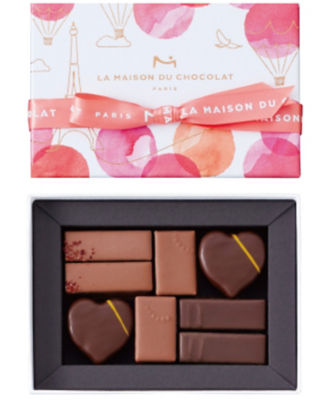 ＜LA MAISON DU CHOCOLAT＞ＳＤＣ４６１５　パリ　サンヴォール　８粒入