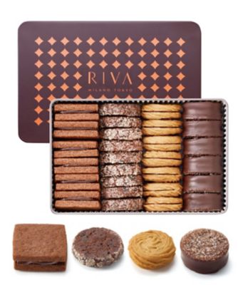 ＜RIVA chocolatier＞ＳＤＣ４０９３　チョコレートクッキー缶