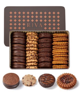 クッキー SDC4095 チョコレートクッキー缶 2026 | RIVA chocolatier