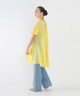 フラワーモチーフアシメヘムチュニック SFN0270 | AAYUSHI