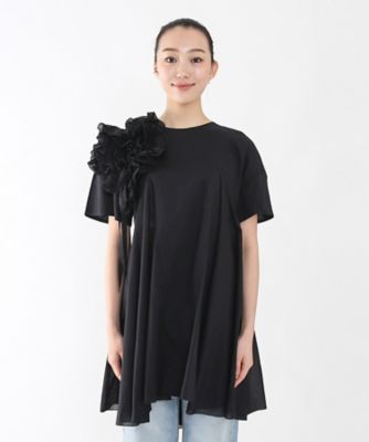 フラワーモチーフアシメヘムチュニック SFN0270 | AAYUSHI