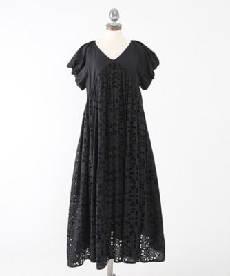 カットワークレースフレアマキシワンピース SFN0278 | AAYUSHI