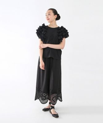 カットワーク×スカラップワイドパンツ SFN0604 | AAYUSHI