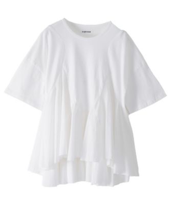 ペプラムラッフルTシャツ SGN0921 | AAYUSHI (Women)/アユーシ