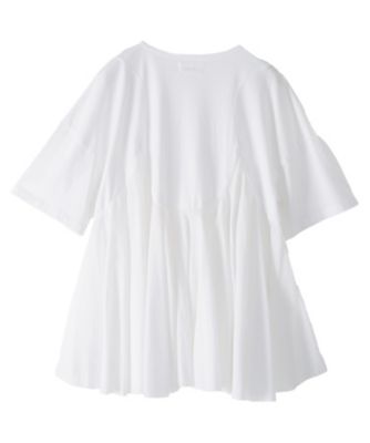 ペプラムラッフルTシャツ SGN0921 | AAYUSHI (Women)/アユーシ