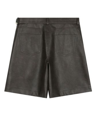 ショートパンツ　ＦＡＵＸ　ＬＥＡＴＨＥＲ　ＳＨＯＲＴＳ　ＳＨ２Ｆ３ＷＰＣＴ１６Ｍ