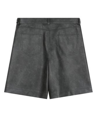 ショートパンツ　ＦＡＵＸ　ＬＥＡＴＨＥＲ　ＳＨＯＲＴＳ　ＳＨ２Ｆ３ＷＰＣＴ１６Ｍ