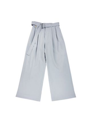 salsation新作Long Pants（カラーGray   サイズxs） CAMBIO(カンビオ)】Stretch Nylon Balloon Silhouette Easy