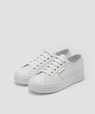 PELLICO×SUPERGA 撥水スニーカー 3．5cm WHITE
