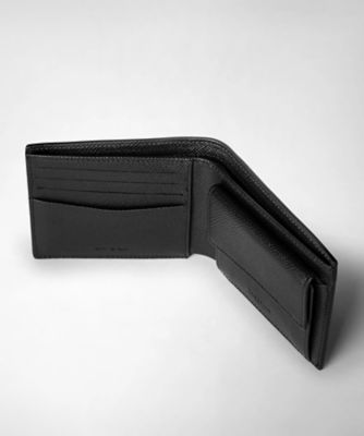 ＥＶＯＬＵＺＩＯＮＥレザー製コインポーチ付き４カードビルフォールドウォレット　ＳＲＥＶＯＭＳＬ６１３６１１Ｋ