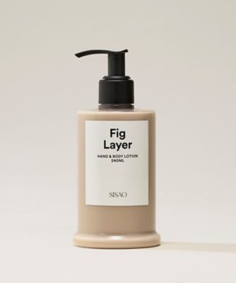 ＜SISAO (Women)＞ＦＩＧ　ＬＡＹＥＲ　ＨＡＮＤ　＆　ＢＯＤＹ　ＬＯＴＩＯＮ　２４０ｍＬ　ＳＳＯーＨＢＬーＦＬ２４０