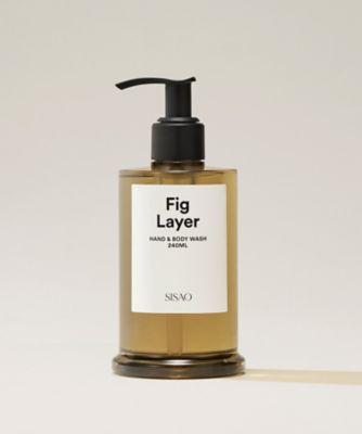 ＜SISAO (Women)＞ＦＩＧ　ＬＡＹＥＲ　ＨＡＮＤ　＆　ＢＯＤＹ　ＷＡＳＨ　２４０ｍＬ　ＳＳＯーＨＢＷーＦＬ２４０
