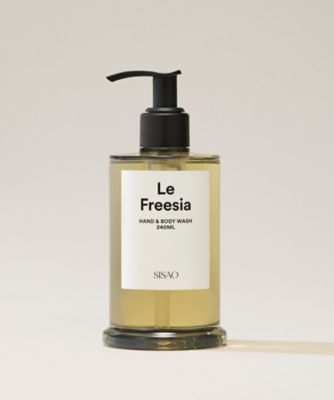 ＜SISAO (Women)＞ＬＥ　ＦＲＥＥＳＩＡ　ＨＡＮＤ　＆　ＢＯＤＹ　ＷＡＳＨ　２４０ｍＬ　ＳＳＯーＨＢＷーＬＦ２４０