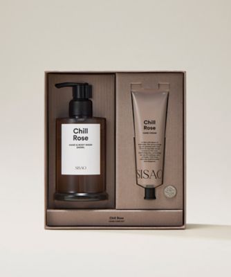 ＜SISAO (Women)＞ＣＨＩＬＬ　ＲＯＳＥ　ＨＡＮＤ　ＣＡＲＥ　ＳＥＴ　ＳＳＯーＨＤＳーＣＲ