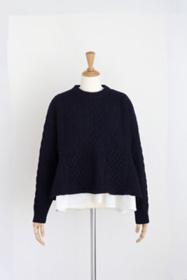 ペプラムニット STC24A00107 | GIRLISH (Women)/ガー