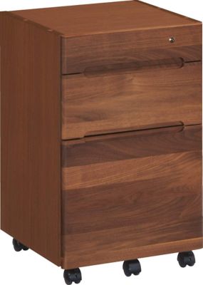 KARIMOKU (Baby & Kids)/カリモク SW8000 クリアネル ワゴン(デスク奥行共) ウォールナット 机・デスク【三越伊勢丹/公式】