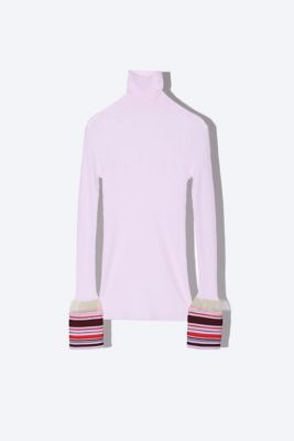 ＜TOGA＞Ｈｉｇｈ　ｇａｕｇｅ　ｋｎｉｔ　ｈｉｇｈ　ｎｅｃｋ　ＴＡ２４１－ＸＮ０１０